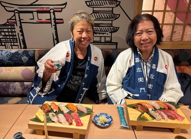 Picture 101 for Activity Kyoto: Sushi Making Class at Sushi Restaurant Before Open 5