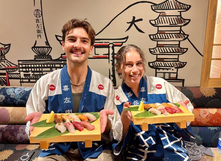 Picture 101 for Activity Kyoto: Sushi Making Class at Sushi Restaurant Before Open 2