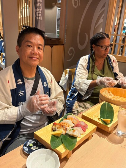 Picture 156 for Activity Kyoto: Sushi Making Class at Sushi Restaurant Before Open 4