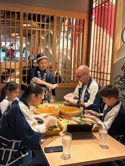 Picture 298 for Activity Kyoto: Sushi Making Class at Sushi Restaurant Before Open 2