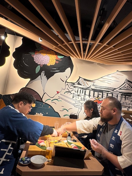 Picture 450 for Activity Kyoto: Sushi Making Class at Sushi Restaurant Before Opening 5