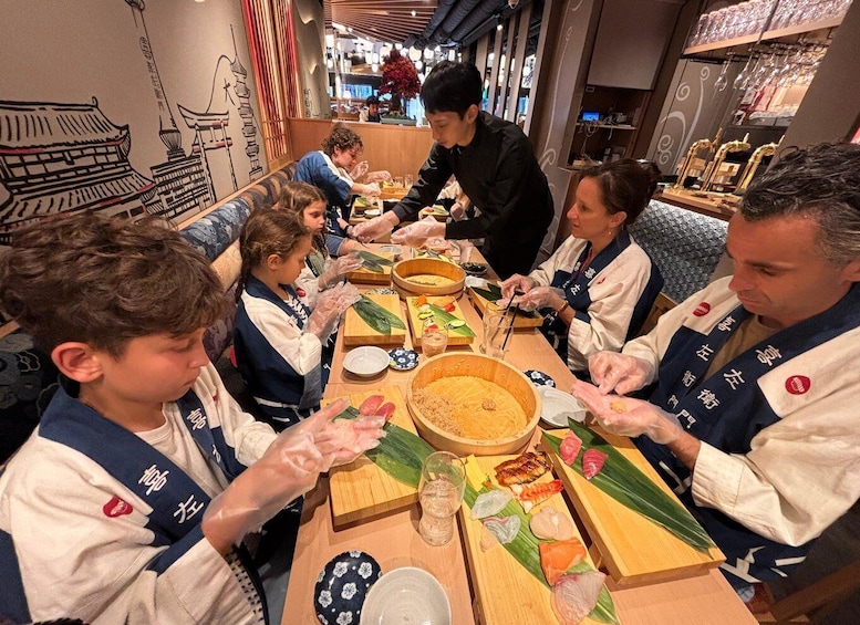 Picture 112 for Activity Kyoto: Sushi Making Class at Sushi Restaurant Before Open 2