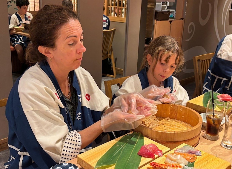 Picture 143 for Activity Kyoto: Sushi Making Class at Sushi Restaurant Before Open 4