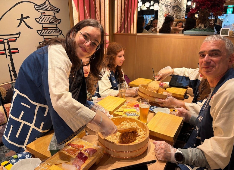 Picture 378 for Activity Kyoto: Sushi Making Class at Sushi Restaurant Before Open 2
