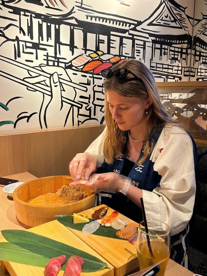 Picture 103 for Activity Kyoto: Sushi Making Class at Sushi Restaurant Before Open 2