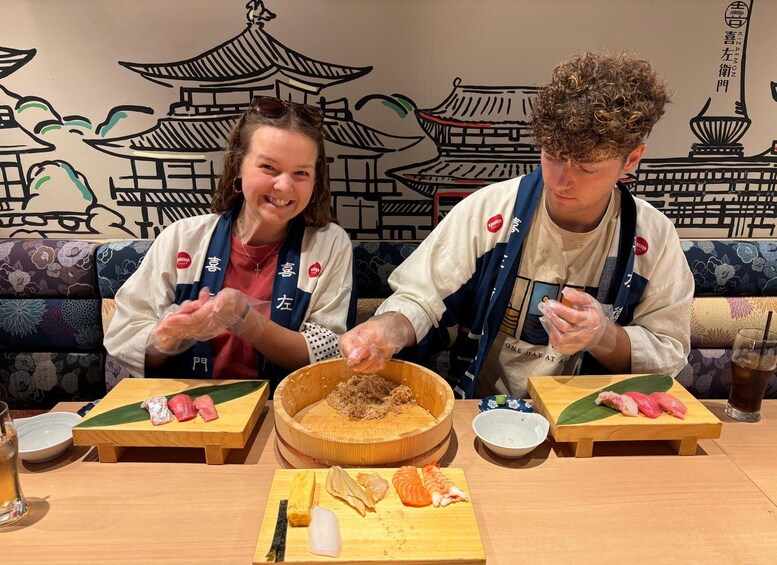 Picture 412 for Activity Kyoto: Sushi Making Class at Sushi Restaurant Before Open 2