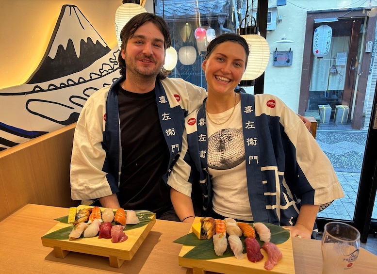 Picture 103 for Activity Kyoto: Sushi Making Class at Sushi Restaurant Before Open 3