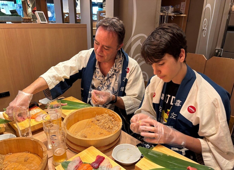 Picture 109 for Activity Kyoto: Sushi Making Class at Sushi Restaurant Before Open 2