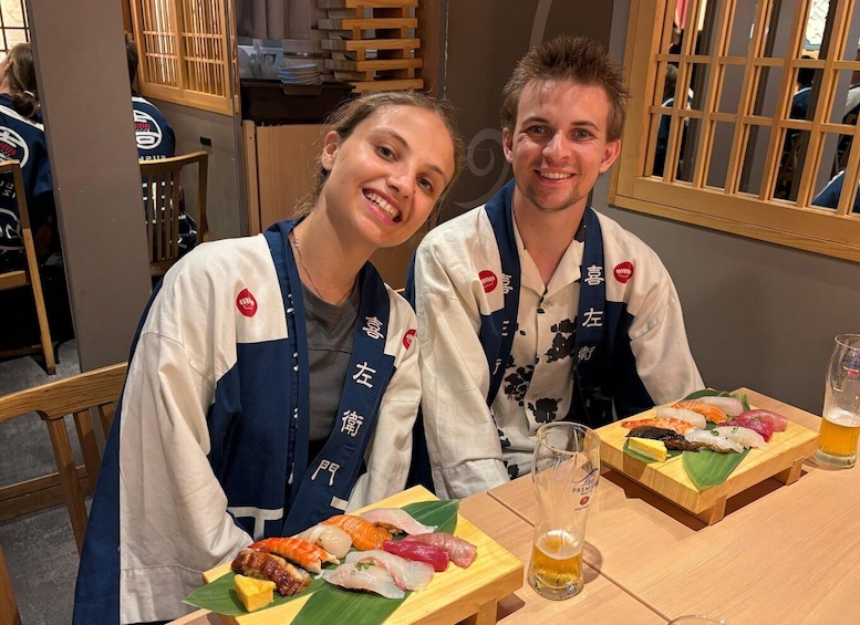 Picture 107 for Activity Kyoto: Sushi Making Class at Sushi Restaurant Before Open 4