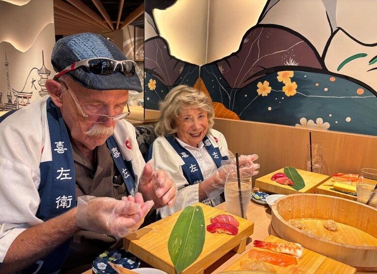 Picture 377 for Activity Kyoto: Sushi Making Class at Sushi Restaurant Before Open 4