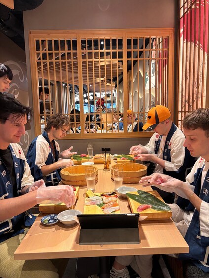 Picture 100 for Activity Kyoto: Sushi Making Class at Sushi Restaurant Before Open 5