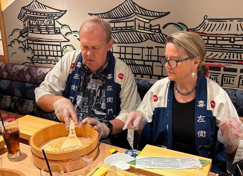 Picture 384 for Activity Kyoto: Sushi Making Class at Sushi Restaurant Before Open 3