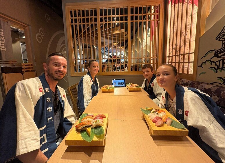 Picture 152 for Activity Kyoto: Sushi Making Class at Sushi Restaurant Before Open 3