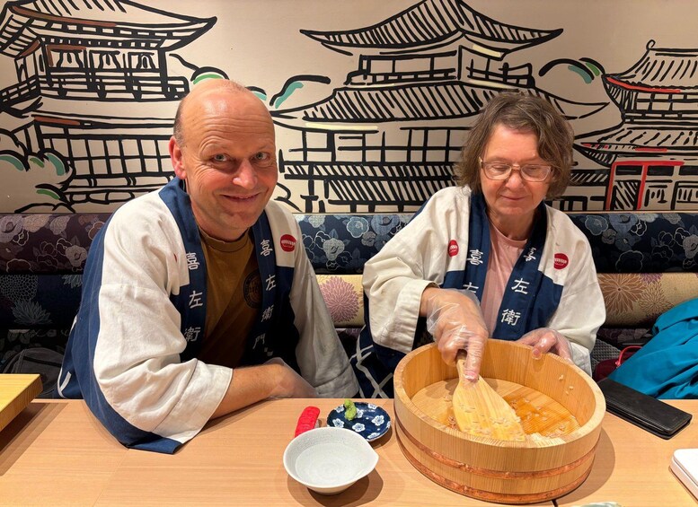 Picture 466 for Activity Kyoto: Sushi Making Class at Sushi Restaurant Before Opening 3