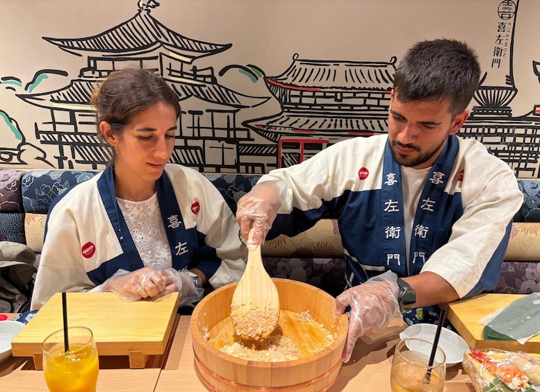 Picture 334 for Activity Kyoto: Sushi Making Class at Sushi Restaurant Before Open 2