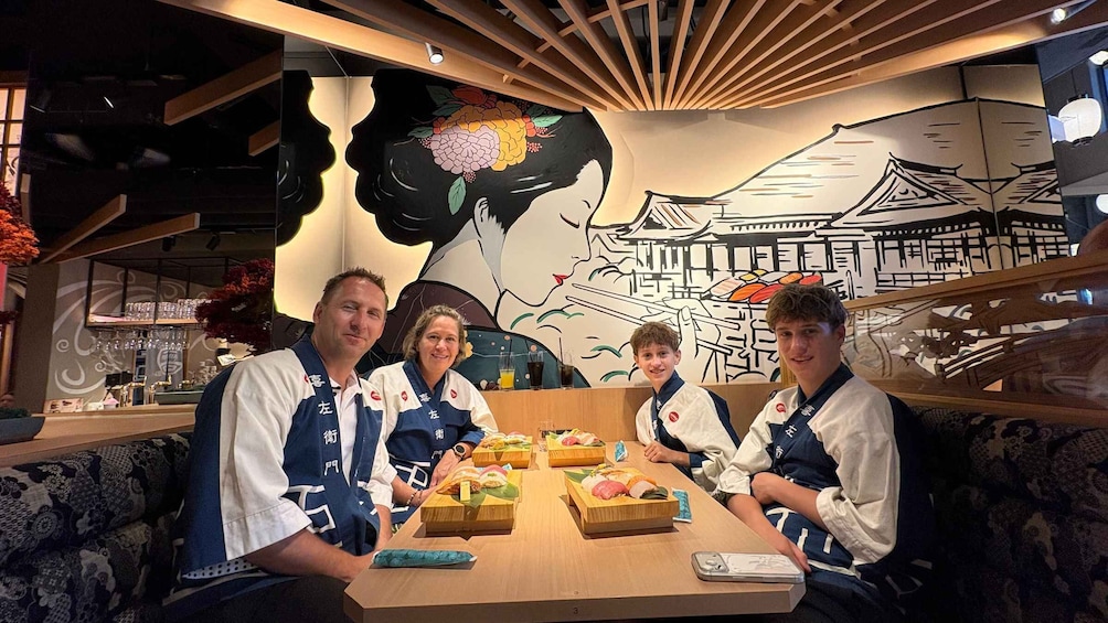 Picture 101 for Activity Kyoto: Sushi Making Class at Sushi Restaurant Before Open 5