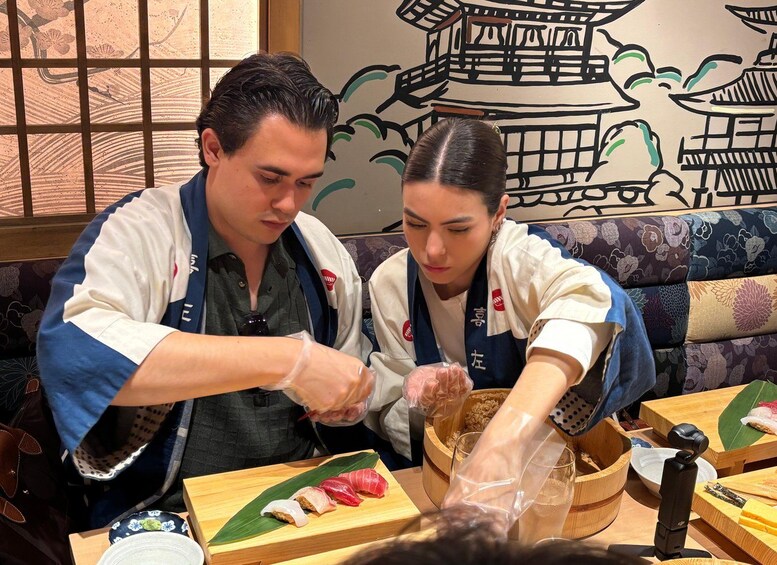 Picture 395 for Activity Kyoto: Sushi Making Class at Sushi Restaurant Before Open 3