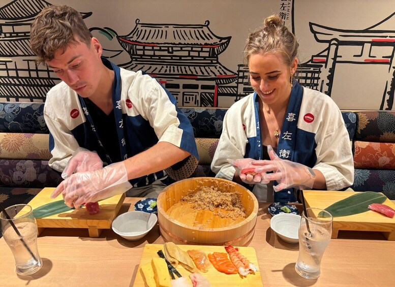 Picture 416 for Activity Kyoto: Sushi Making Class at Sushi Restaurant Before Open 2