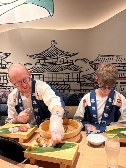 Picture 108 for Activity Kyoto: Sushi Making Class at Sushi Restaurant Before Open 3