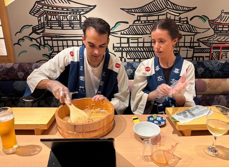 Picture 420 for Activity Kyoto: Sushi Making Class at Sushi Restaurant Before Open 4