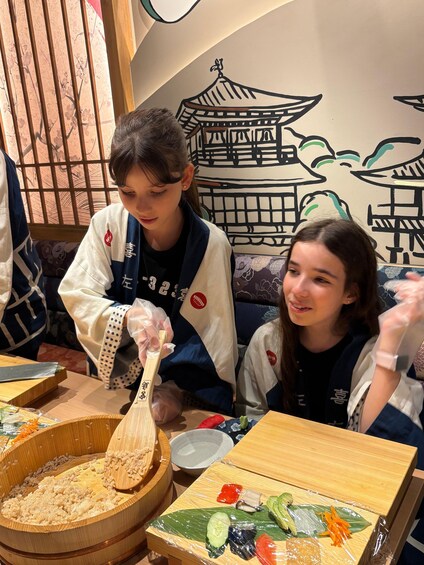 Picture 347 for Activity Kyoto: Sushi Making Class at Sushi Restaurant Before Open 5