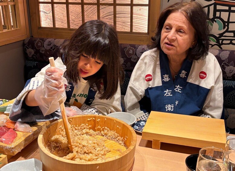 Picture 100 for Activity Kyoto: Sushi Making Class at Sushi Restaurant Before Open 4