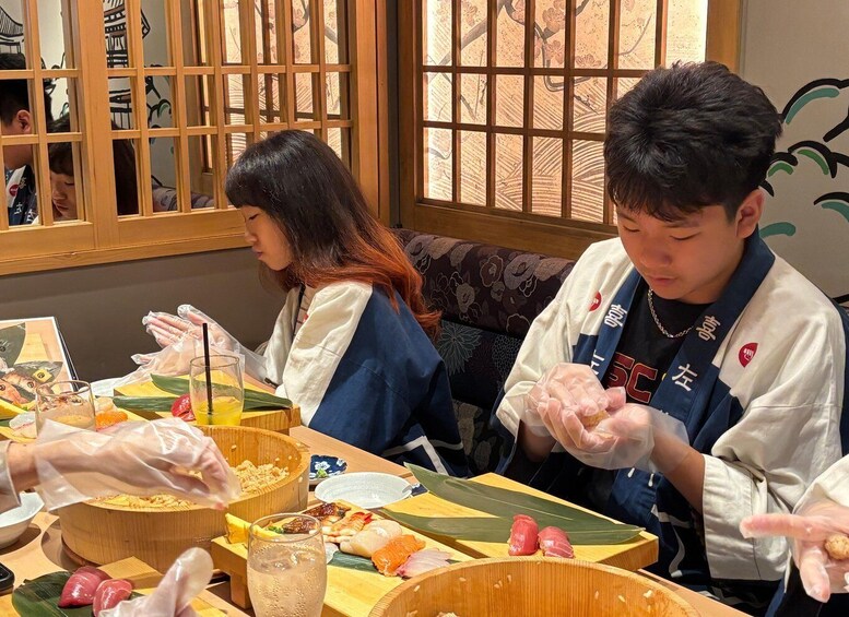 Picture 167 for Activity Kyoto: Sushi Making Class at Sushi Restaurant Before Open 3