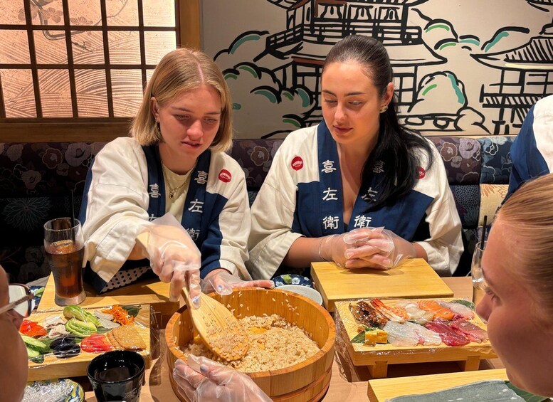 Picture 335 for Activity Kyoto: Sushi Making Class at Sushi Restaurant Before Open 4