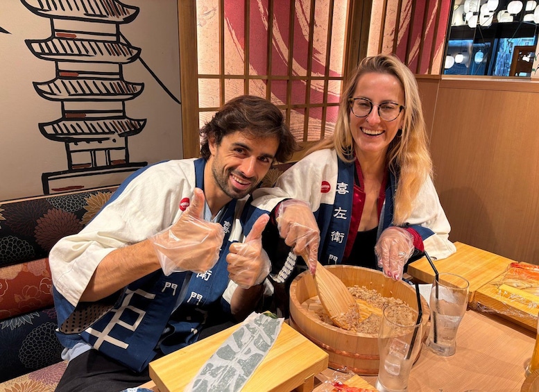 Picture 431 for Activity Kyoto: Sushi Making Class at Sushi Restaurant Before Opening 3