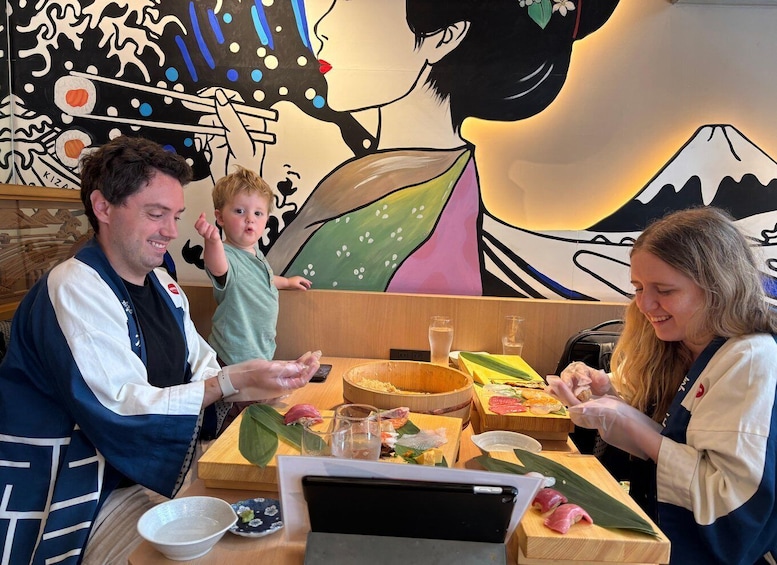 Picture 113 for Activity Kyoto: Sushi Making Class at Sushi Restaurant Before Open 4