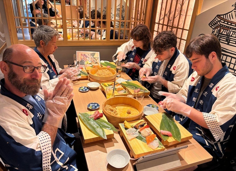 Picture 101 for Activity Kyoto: Sushi Making Class at Sushi Restaurant Before Open 2