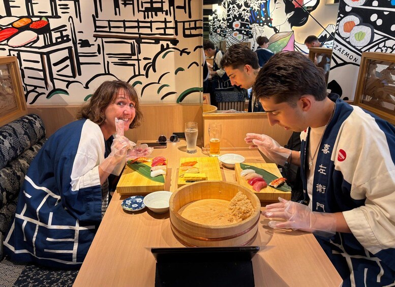 Picture 375 for Activity Kyoto: Sushi Making Class at Sushi Restaurant Before Open 2