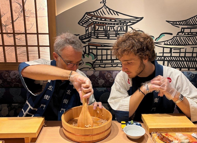Picture 185 for Activity Kyoto: Sushi Making Class at Sushi Restaurant Before Open 2
