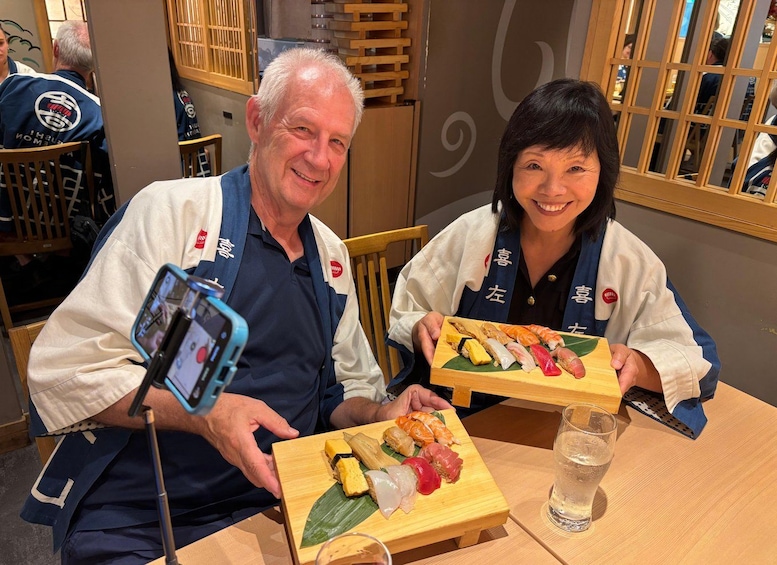 Picture 427 for Activity Kyoto: Sushi Making Class at Sushi Restaurant Before Open 4