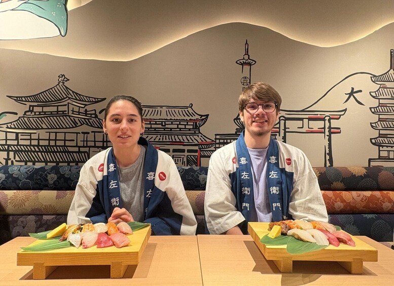Picture 151 for Activity Kyoto: Sushi Making Class at Sushi Restaurant Before Open 5