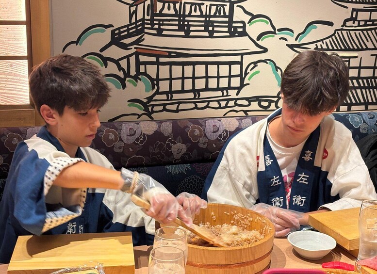Picture 215 for Activity Kyoto: Sushi Making Class at Sushi Restaurant Before Open 4