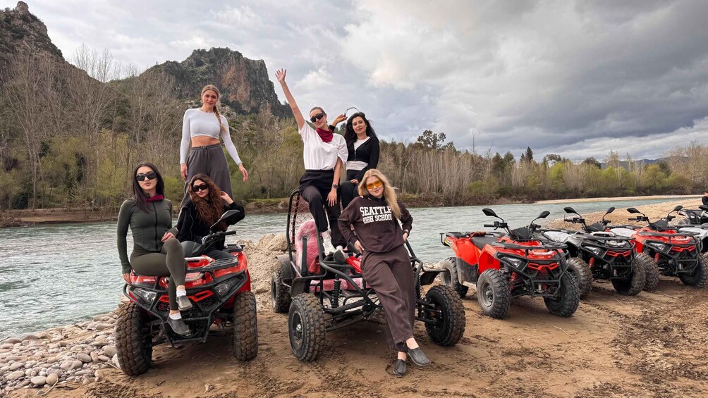 Side/Belek: ATV & Zipline Combo w/ Riverside Swimming Break 1