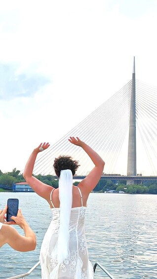 Picture 6 for Activity Belgrade: PRIVATE Luxury Boat Cruise on 2 Rivers 3