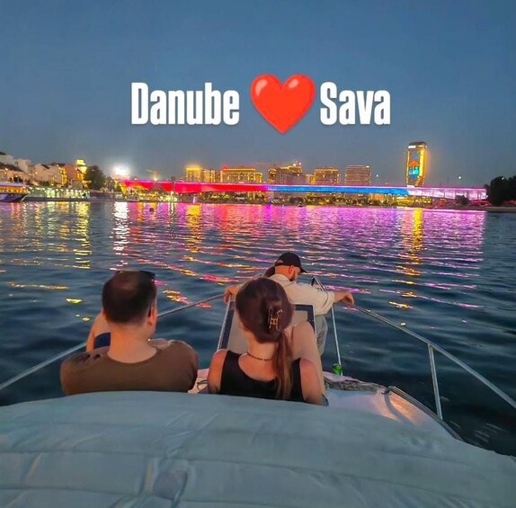 Belgrade: PRIVATE Luxury Boat Cruise on 2 Rivers 1