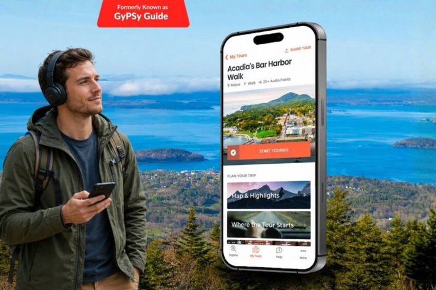 Self-Guided Walking Audio Tour of Bar Harbor Acadia 1