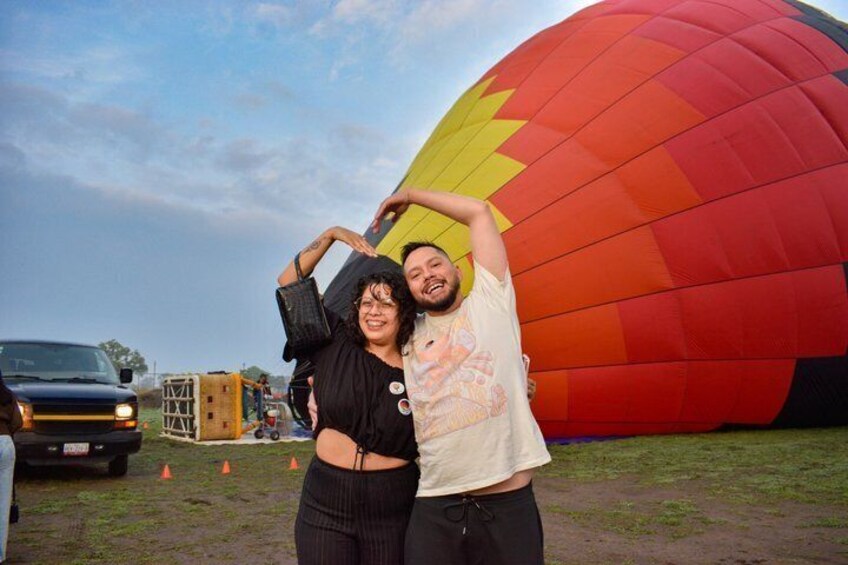 Balloon flight in Teotihuacan + Cave breakfast + Tour from CDMX 4