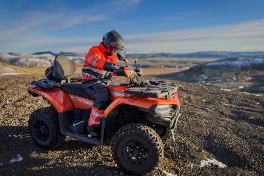 Reykjavik ATV Tour through Lava Fields & Geothermal Landscapes 1