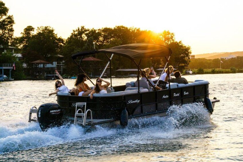 Private Lake Austin Boat Tour 2 Hour Luxury Cruise Optional Shade 1