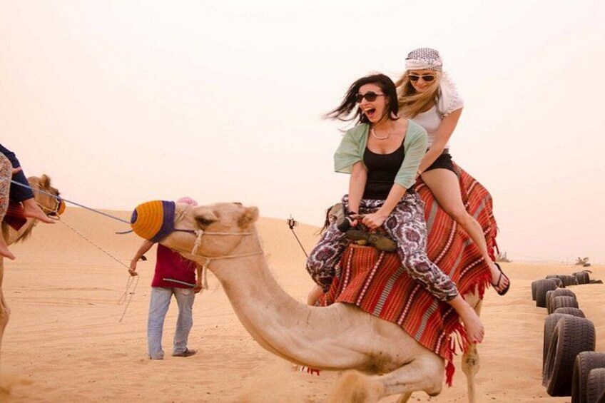 3 Hours Desert Quad Biking and Bedouin Village with Camel Riding 2
