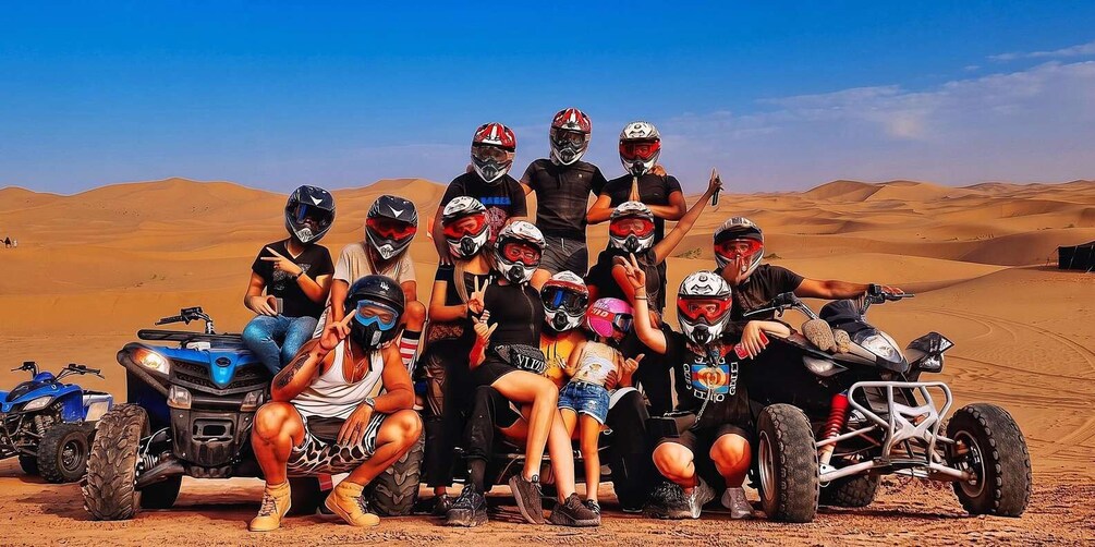 Picture 3 for Activity Marrakech to Agafay: Sunset, Quad, Camel & Dinner, Fire show 2