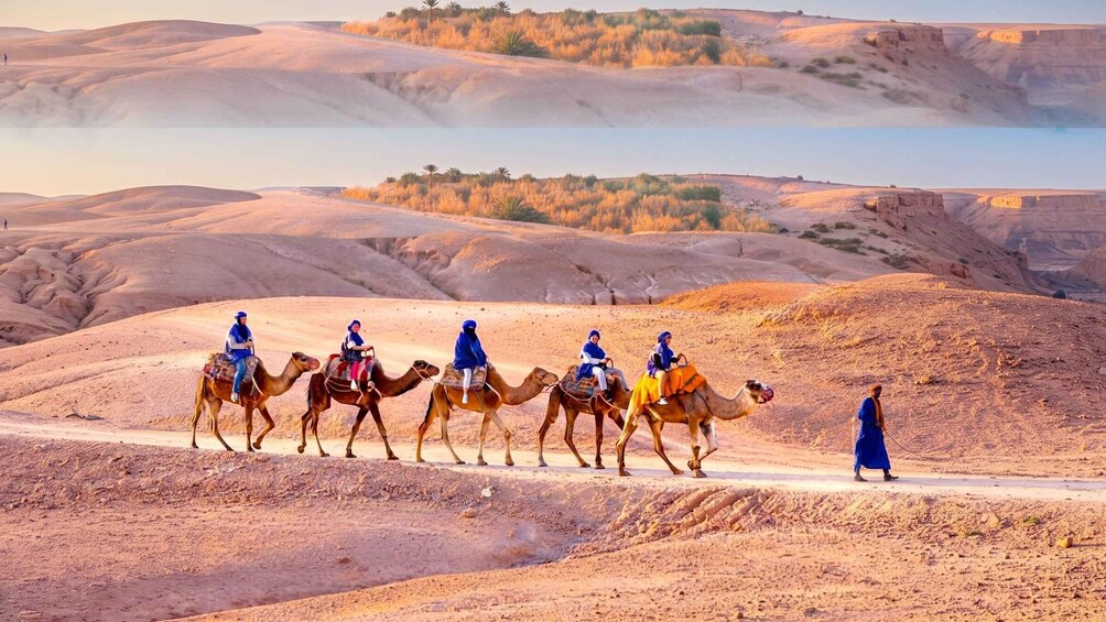 Picture 2 for Activity Marrakech to Agafay: Sunset, Quad, Camel & Dinner, Fire show 5
