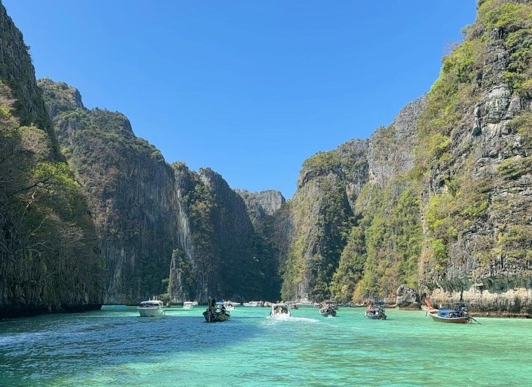 Picture 7 for Activity Krabi: Phi Phi Islands Speedboat Premium Tour with Lunch 2