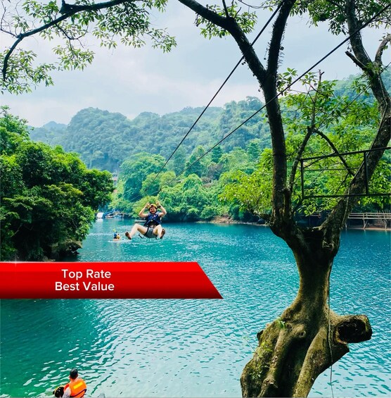 Picture 12 for Activity Phong Nha cave & Dark Cave: Zipline, Mud Bath & Boat Tour 2