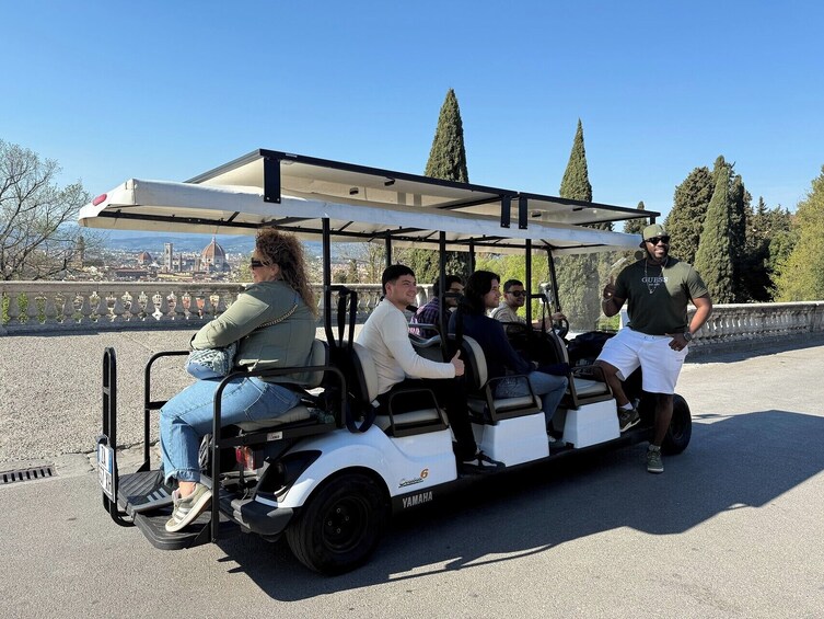 Florence Piazzale Michelangelo Golf Cart Panoramic Tour 1
