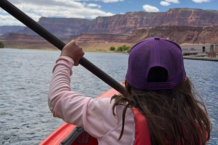Guided Horseshoe Bend Petroglyph Kayak Tour 2